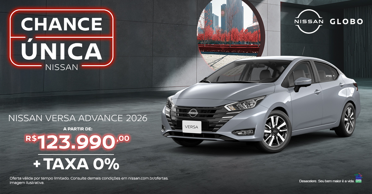 Novo Nissan Versa