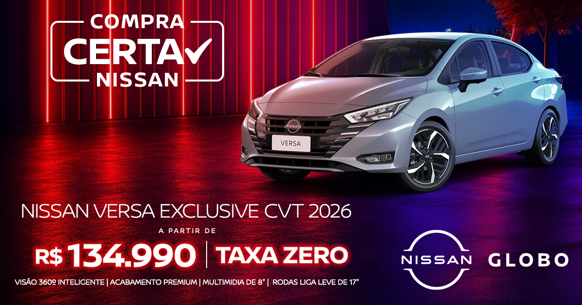Novo Nissan Versa